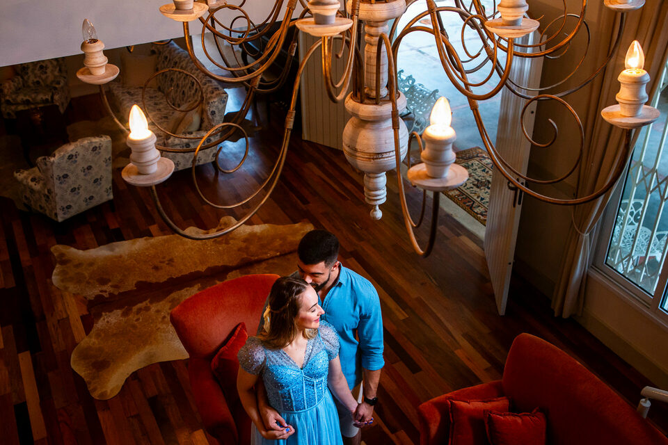 Ensaio - Caroline e Douglas na fazenda Quinta dos Pinheiros